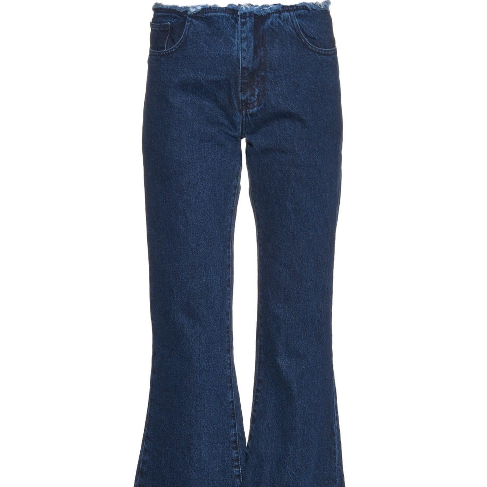 NWT - Marques Almeida Flared n Frayed Capri Size 6